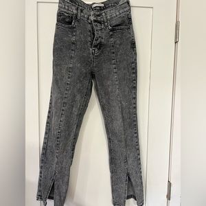 Women’s high rise jeans, so